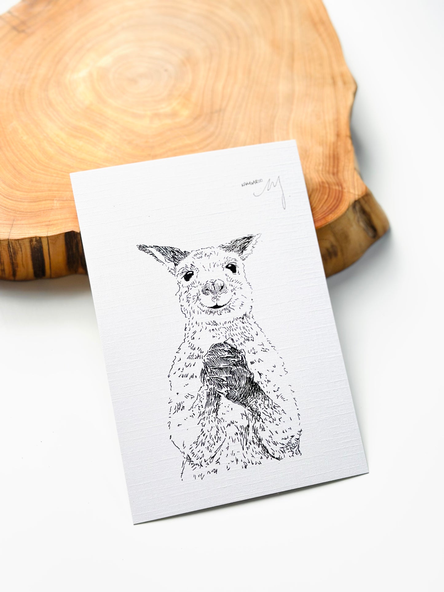 Kangaroo Postcard II